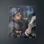 Pierre-Auguste Renoir - Claude Monet Reading Tapestry<br><div class="desc">Claude Monet Reading/ Claude Monet Lisant by Pierre-Auguste Renoir in 1872</div>