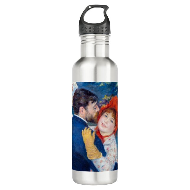 Pierre-Auguste Renoir - Country Dance 710 Ml Water Bottle (Front)