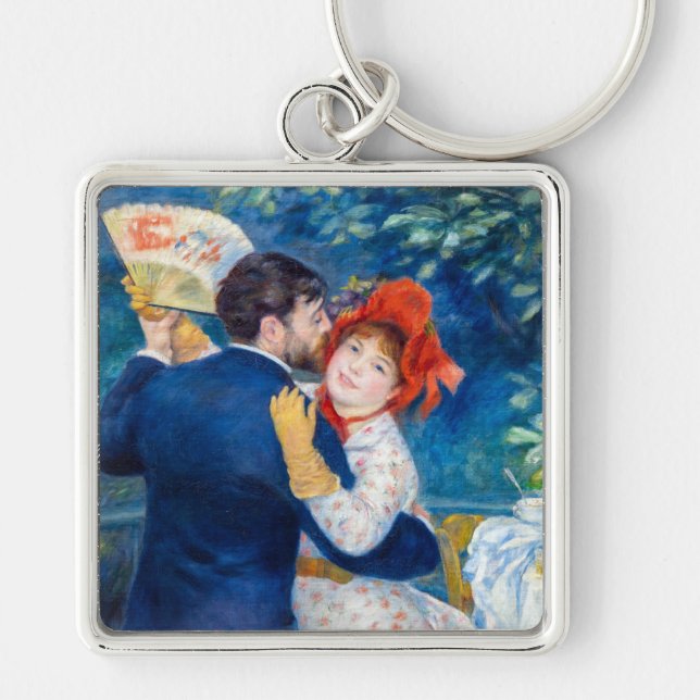Pierre-Auguste Renoir - Country Dance Key Ring (Front)