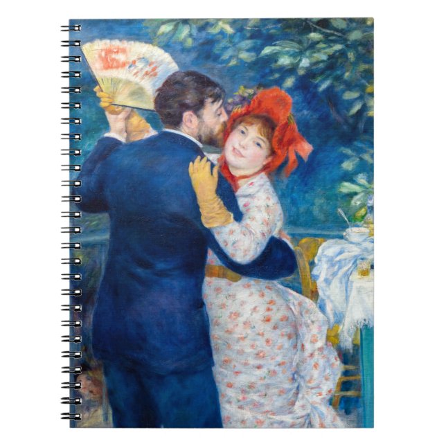 Pierre-Auguste Renoir - Country Dance Notebook (Front)
