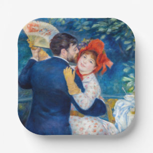 Pierre-Auguste Renoir - Country Dance Paper Plate