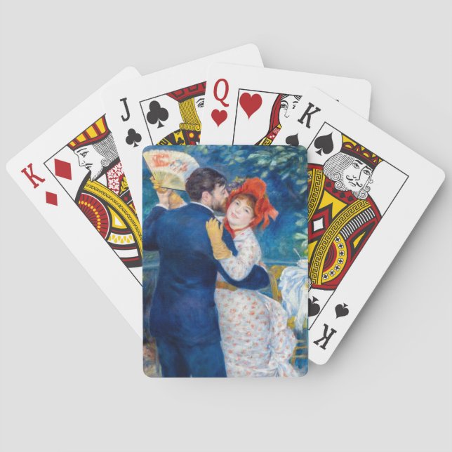 Pierre-Auguste Renoir - Country Dance Playing Cards (Back)