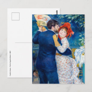 Pierre-Auguste Renoir - Country Dance Postcard