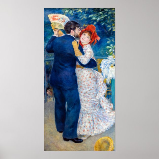 Pierre-Auguste Renoir - Country Dance Poster (Front)