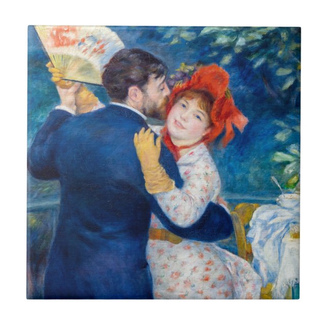 Pierre-Auguste Renoir - Country Dance Tile (Front)
