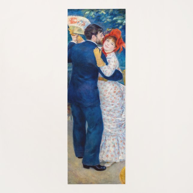 Pierre-Auguste Renoir - Country Dance Yoga Mat (Back)