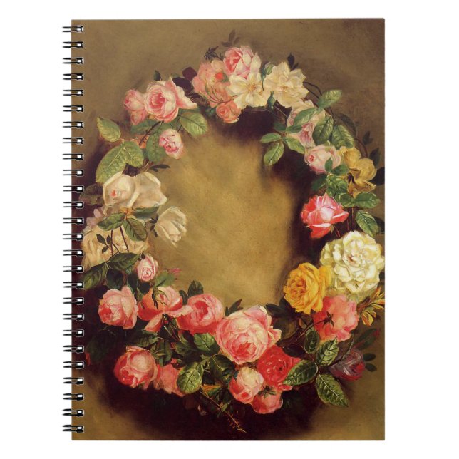 Pierre-Auguste Renoir - Crown of Roses  Notebook (Front)