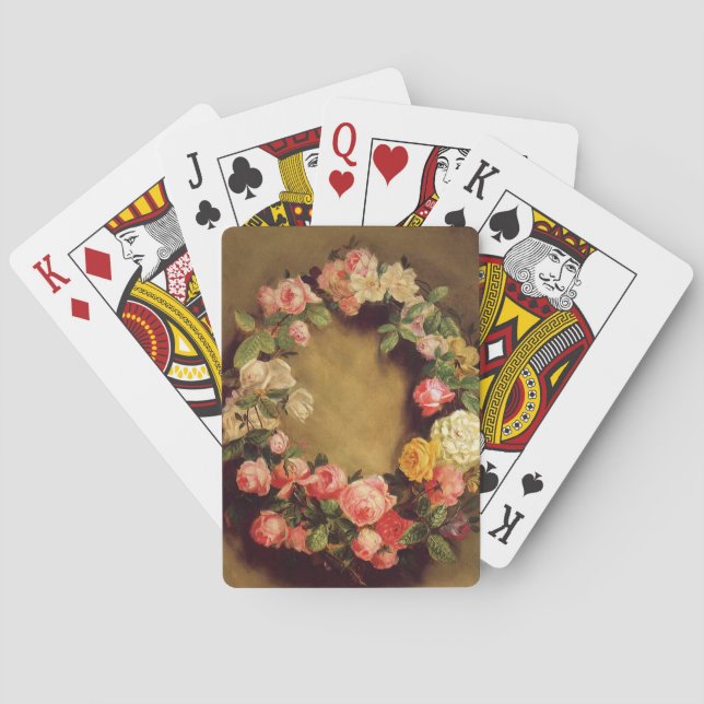 Pierre-Auguste Renoir - Crown of Roses  Playing Cards (Back)