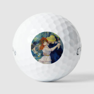 Pierre-Auguste Renoir - Dance at Bougival Golf Balls