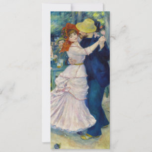 Pierre-Auguste Renoir - Dance at Bougival Invitation