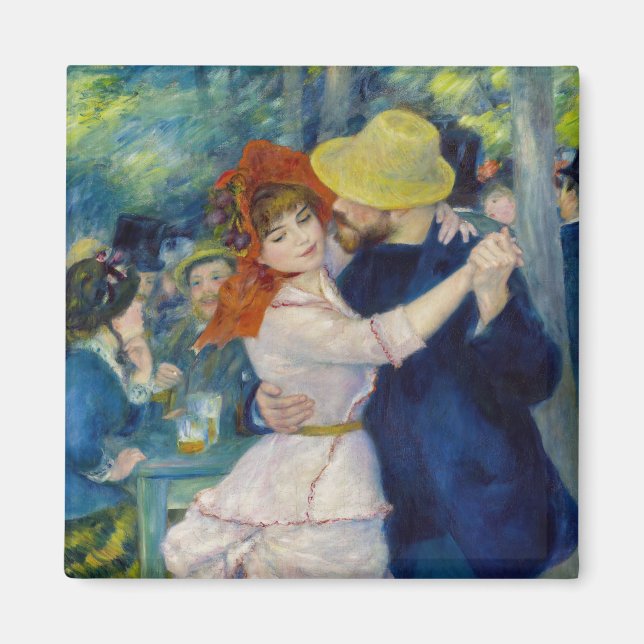 Pierre-Auguste Renoir - Dance at Bougival Magnet (Front)