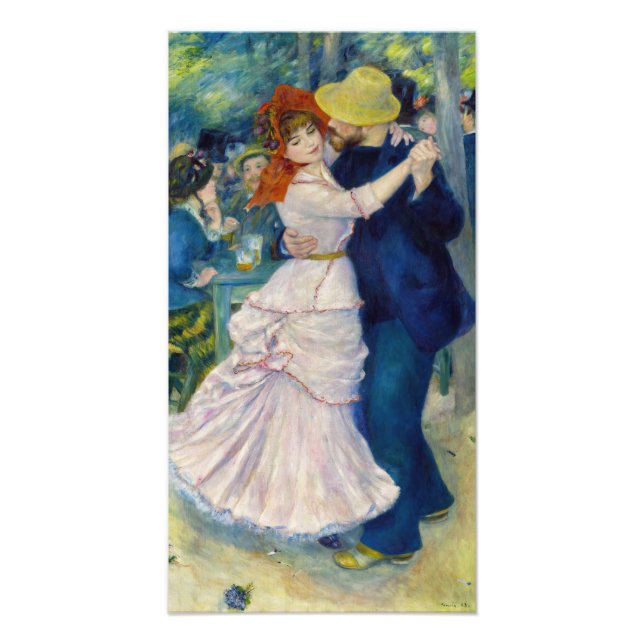 Pierre-Auguste Renoir - Dance at Bougival Photo Print (Front)