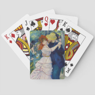 Pierre-Auguste Renoir - Dance at Bougival Playing Cards