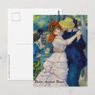 Pierre-Auguste Renoir - Dance at Bougival Postcard