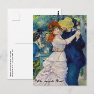 Pierre-Auguste Renoir - Dance at Bougival Postcard