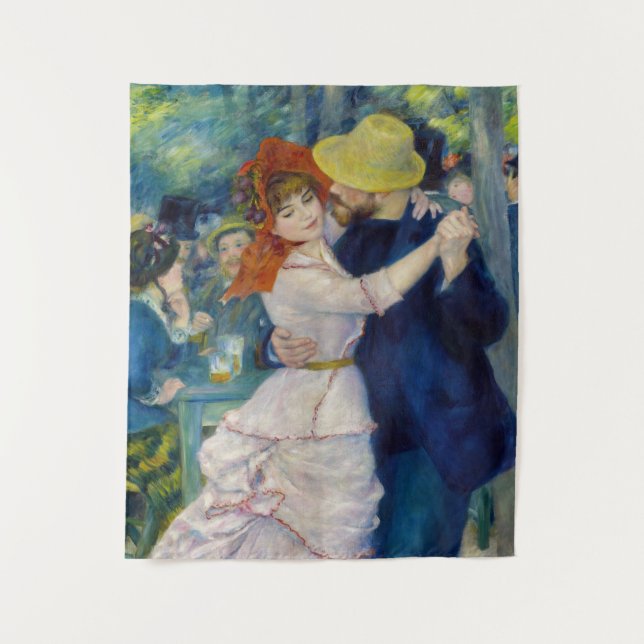 Pierre-Auguste Renoir - Dance at Bougival Tapestry (Front)