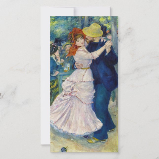 Pierre-Auguste Renoir - Dance at Bougival Thank You Card (Front)
