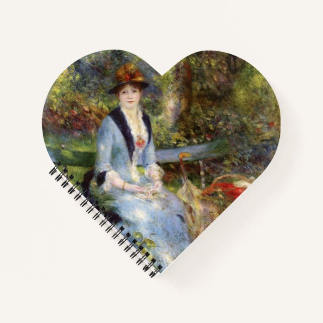 Pierre-Auguste Renoir - Dans les Roses   Notebook (Front)