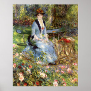 Pierre-Auguste Renoir - Dans les Roses Poster