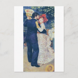 Pierre-Auguste Renoir - Danse à la campagne (1883) Postcard