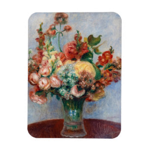 Pierre-Auguste Renoir - Flowers in a Vase Magnet