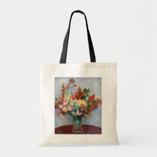 Pierre-Auguste Renoir - Flowers in a Vase Tote Bag