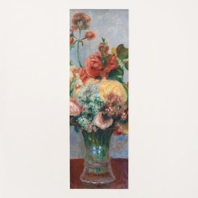 Pierre-Auguste Renoir - Flowers in a Vase Yoga Mat (Front)