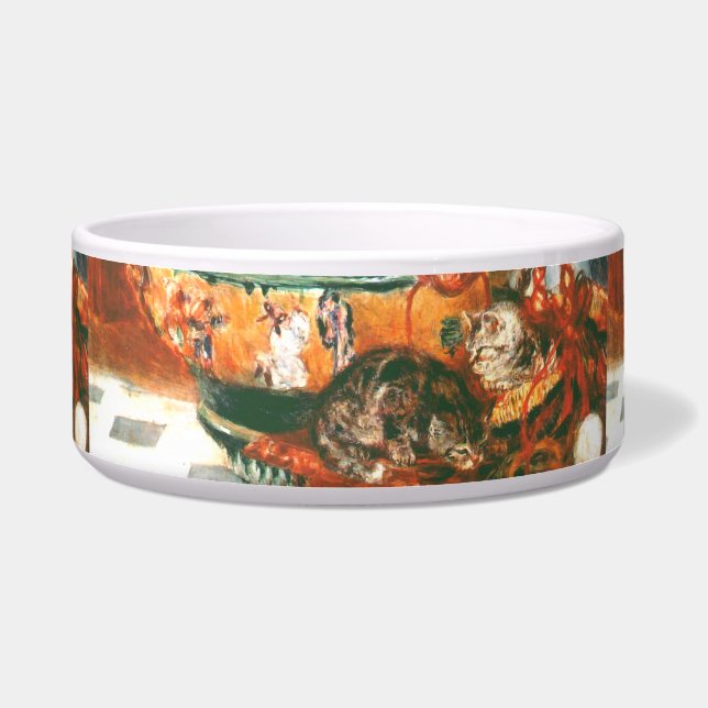 Pierre-Auguste Renoir Geraniums And Cats   (Front)