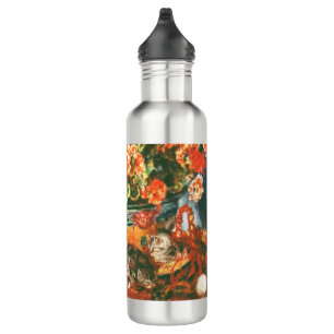 Pierre-Auguste Renoir Geraniums And Cats    710 Ml Water Bottle