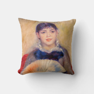 Pierre-Auguste Renoir - Girl with a Fan Cushion