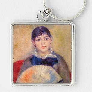 Pierre-Auguste Renoir - Girl with a Fan Key Ring