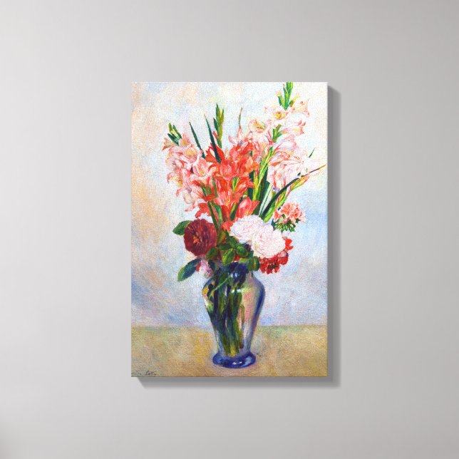 Pierre-Auguste Renoir - Gladioli Canvas Print (Front)