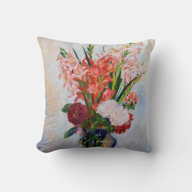 Pierre-Auguste Renoir - Gladioli Cushion (Front)