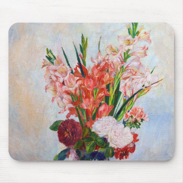 Pierre-Auguste Renoir - Gladioli Mouse Mat (Front)