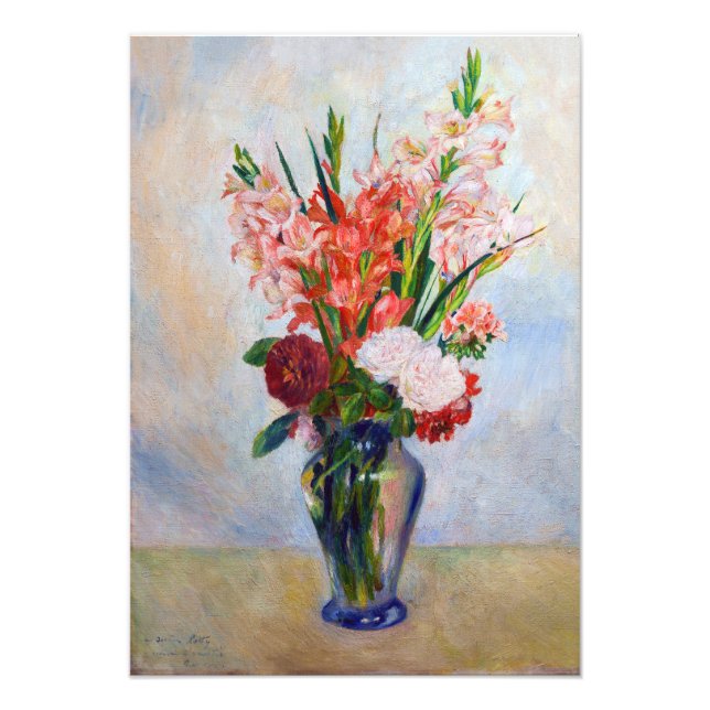 Pierre-Auguste Renoir - Gladioli Photo Print (Front)