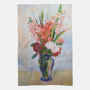 Pierre-Auguste Renoir - Gladioli Tea Towel
