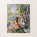 Pierre-Auguste Renoir - In the Meadow Jigsaw Puzzle<br><div class="desc">In the Meadow (Dans le pré) - Pierre-Auguste Renoir,  Oil on canva,  1888-1892</div>