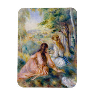 Pierre-Auguste Renoir - In the Meadow Magnet