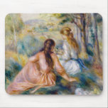 Pierre-Auguste Renoir - In the Meadow Mouse Mat<br><div class="desc">In the Meadow (Dans le pré) - Pierre-Auguste Renoir,  Oil on canva,  1888-1892</div>