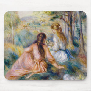 Pierre-Auguste Renoir - In the Meadow Mouse Mat