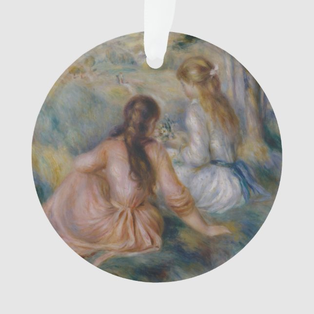 Pierre Auguste Renoir | In the Meadow Ornament (Front)