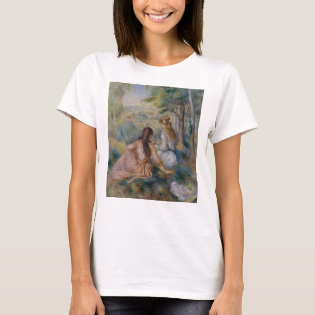 Pierre Auguste Renoir | In the Meadow T-Shirt (Front)