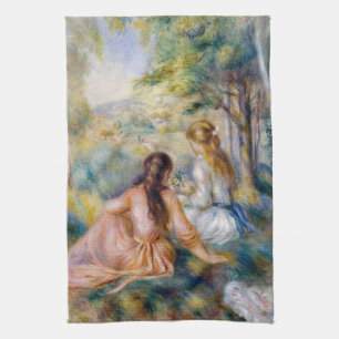 Pierre-Auguste Renoir - In the Meadow Tea Towel