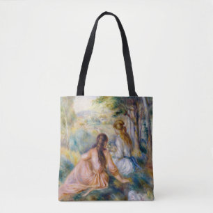 Pierre-Auguste Renoir - In the Meadow Tote Bag
