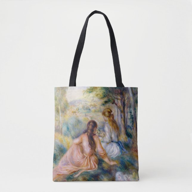 Pierre-Auguste Renoir - In the Meadow Tote Bag (Front)
