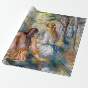 Pierre-Auguste Renoir - In the Meadow Wrapping Paper
