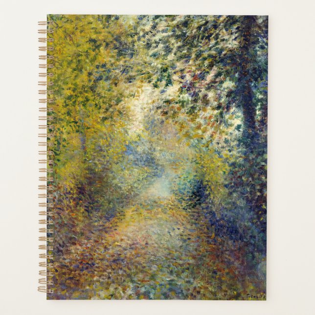 Pierre-Auguste Renoir - In the Woods Planner (Front)