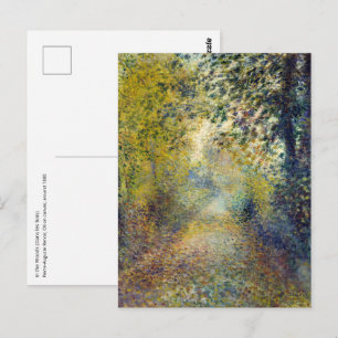 Pierre-Auguste Renoir - In the Woods Postcard