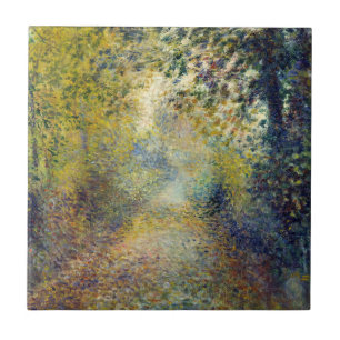 Pierre-Auguste Renoir - In the Woods Tile
