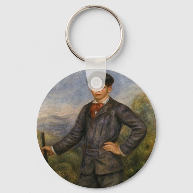 Pierre Auguste Renoir Jean Renoir as Hunter Key Ring (Front)